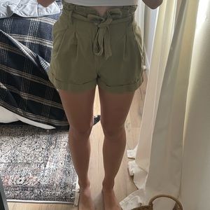 High wasted shorts